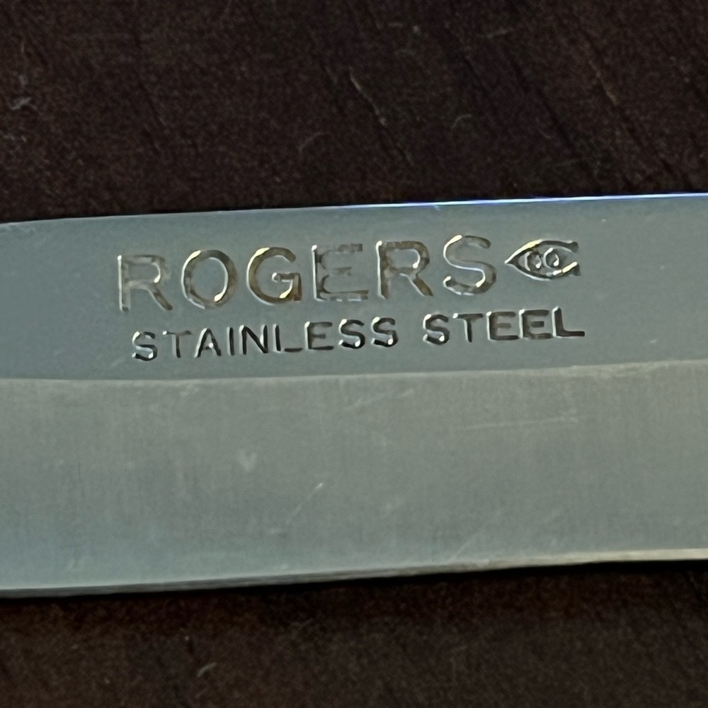 Vintage Rodger’s Stainless Steel Steel knife